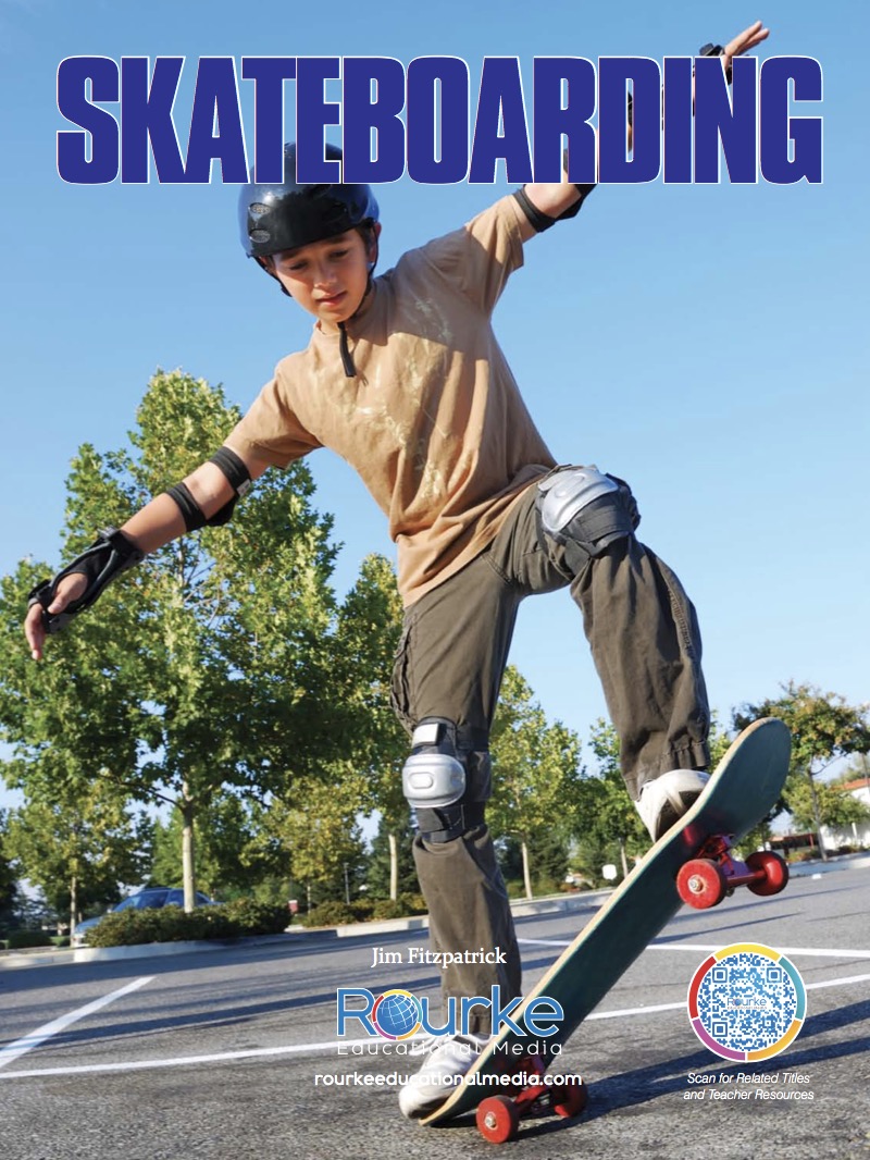 Skateboarding book cover