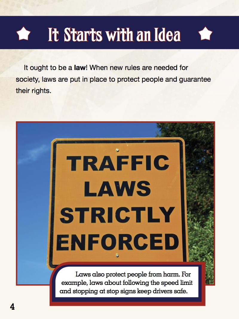 How a Bill Becomes a Law — page 1