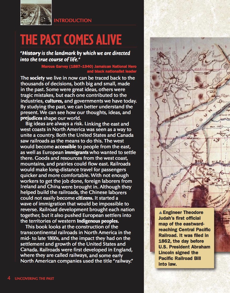 Transcontinental Railroads — page 1