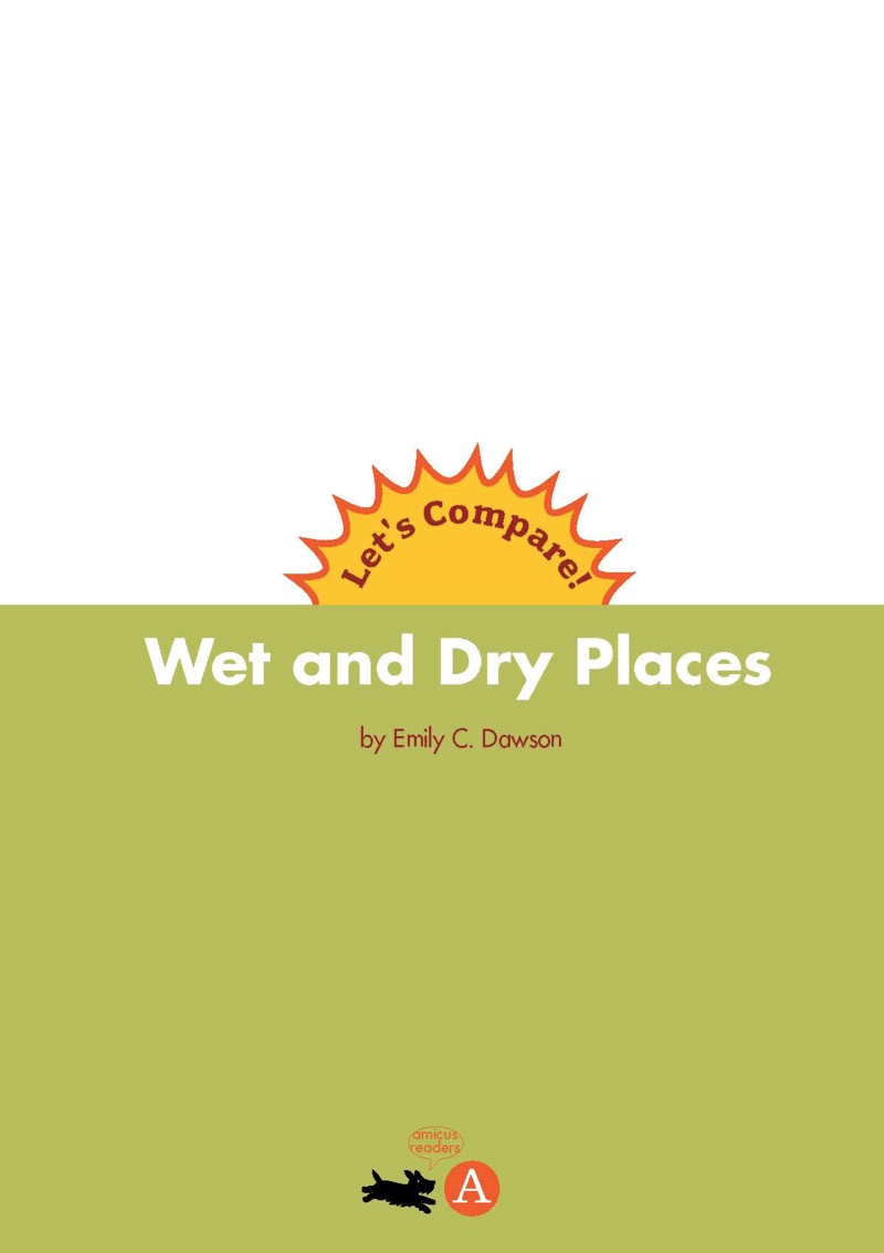 Wet and Dry Places book cover