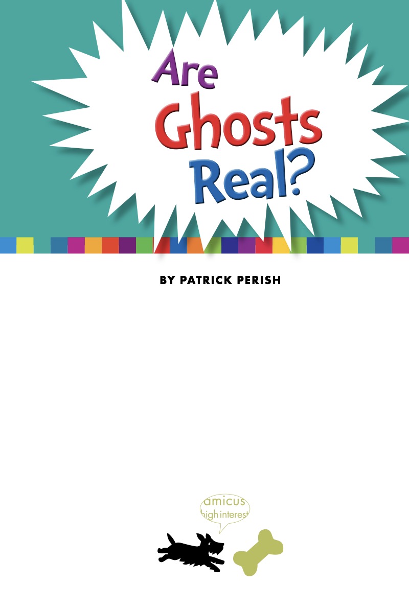 Are Ghosts Real? book cover