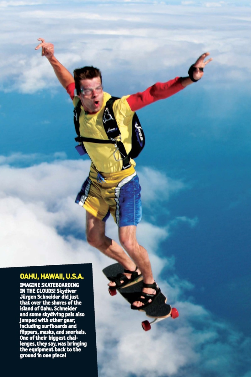 National Geographic Kids Weird But True!: Ripped from the Headlines — page 1
