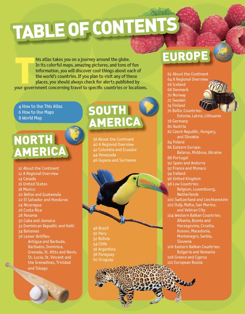 National Geographic Kids Ultimate Globetrotting World Atlas — page 1