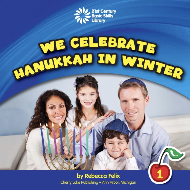 We Celebrate Hanukkah in Winter book cover