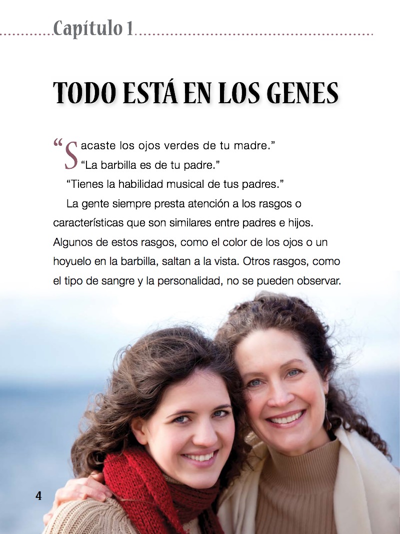 No puedes llevar esos genes (You Can't Wear These Genes) — page 1