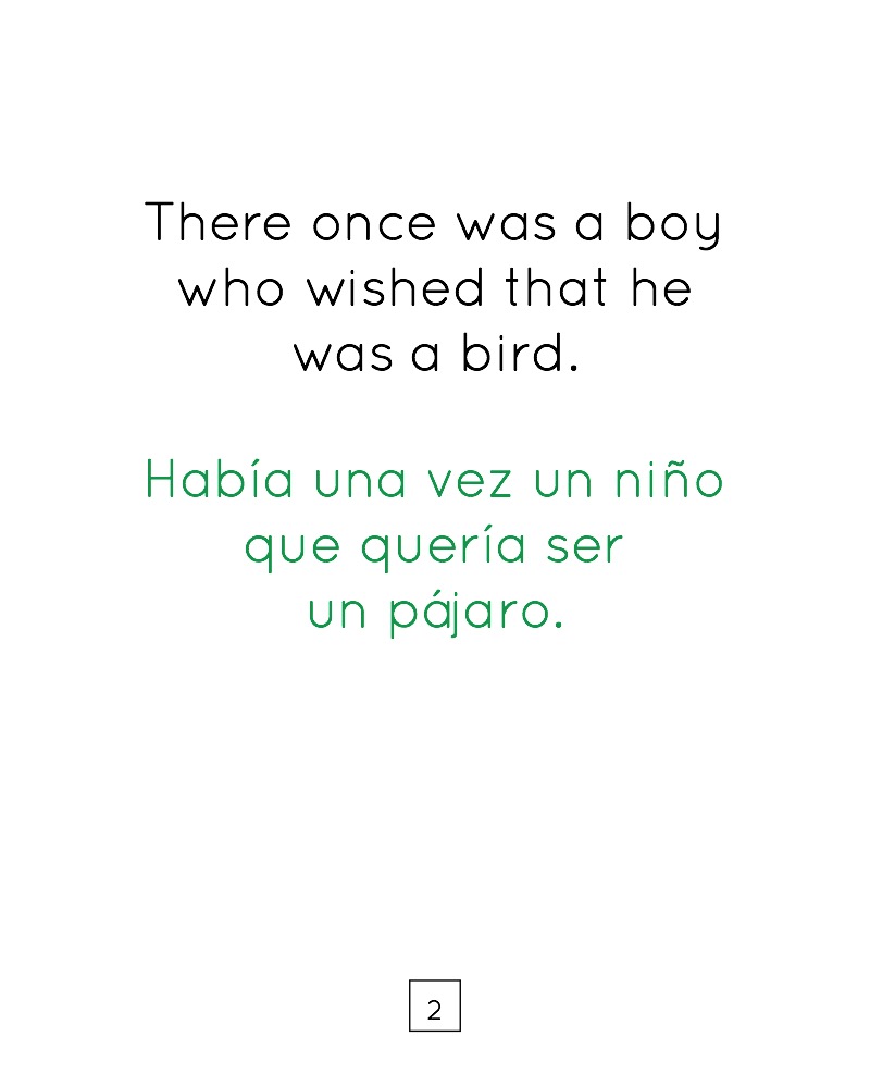 Free as a Bird / libre como una ave — page 1