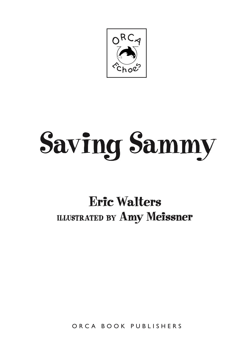 Saving Sammy book cover