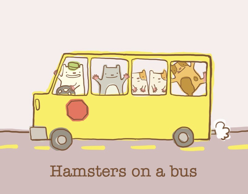 Hamsters on the GO! — page 1