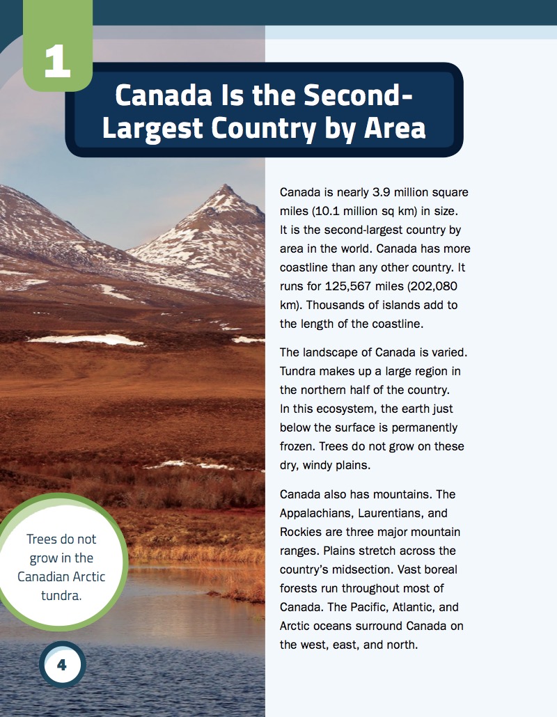 Explore Canada: 12 Key Facts — page 1