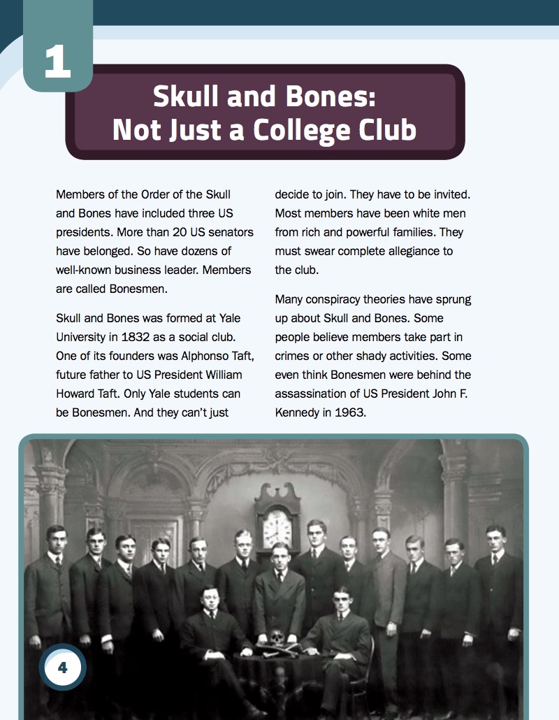 History’s Secret Groups — page 1