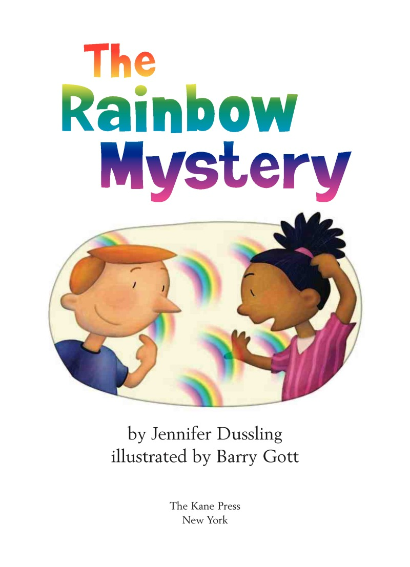 The Rainbow Mystery book cover
