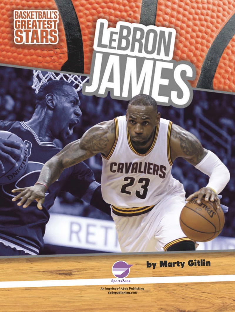 LeBron James book cover