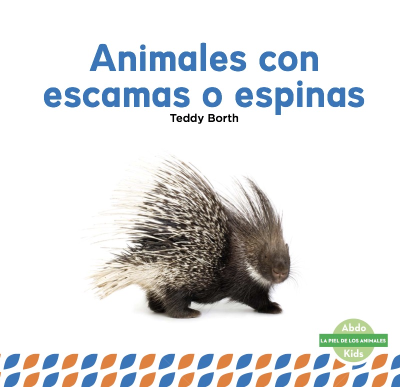 Animales con escamas o espinas book cover