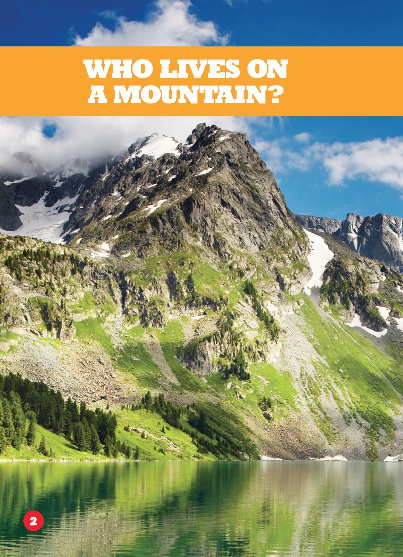 Who Lives on a Mountain? — page 1