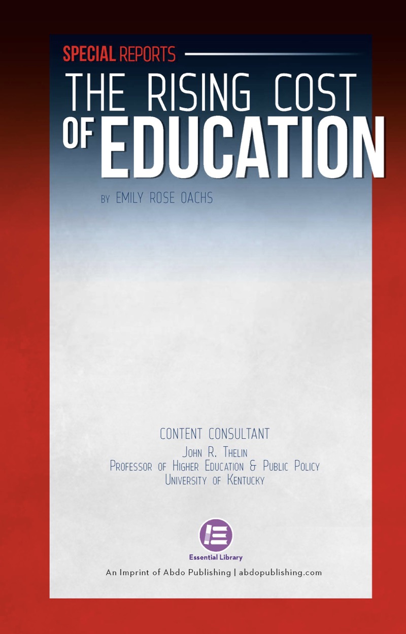 The Rising Cost of Education book cover