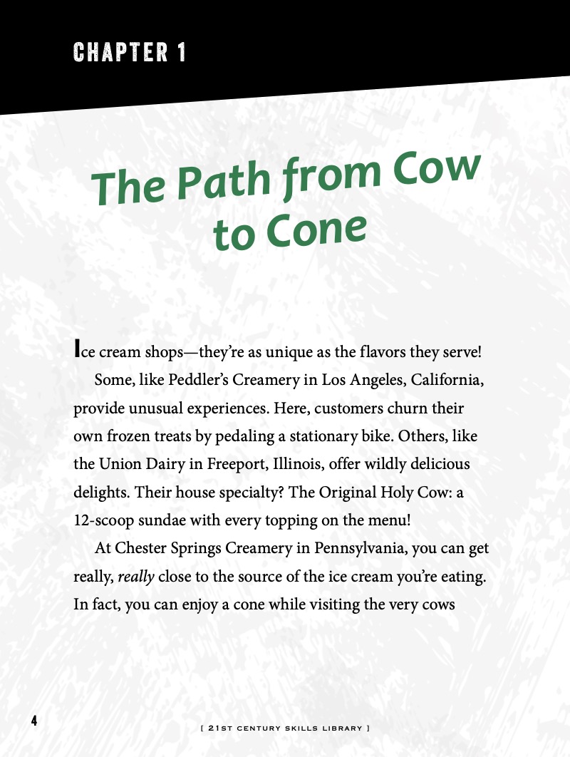 Cow to Cone — page 1