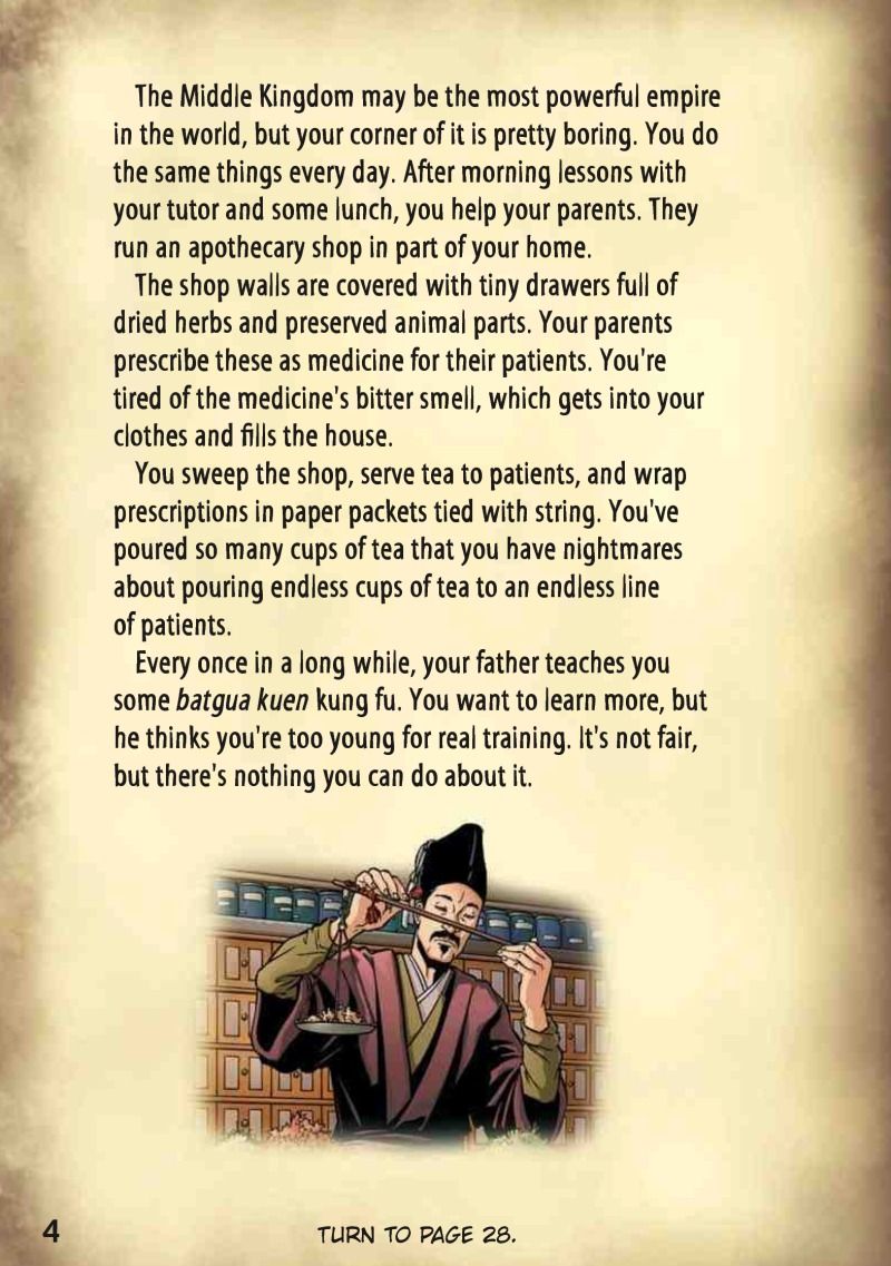 Kung Fu Masters (Twisted Journeys) — page 1