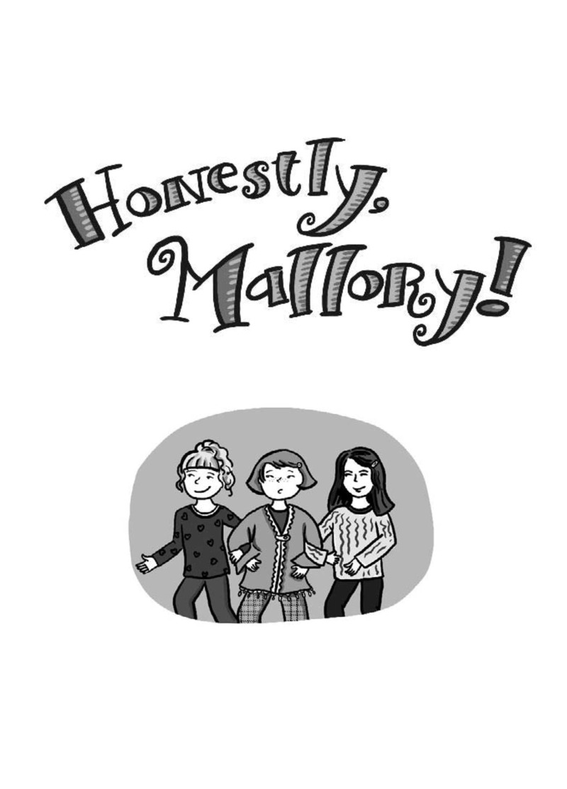 Honestly, Mallory! book cover