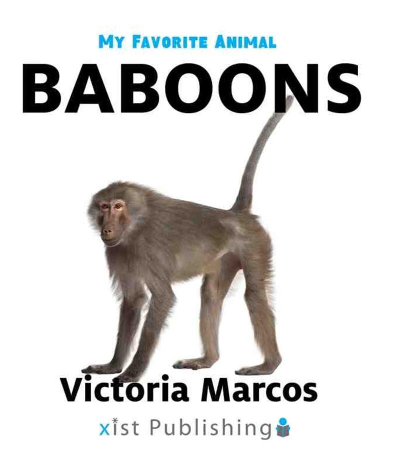My Favorite Animal: Baboons book cover