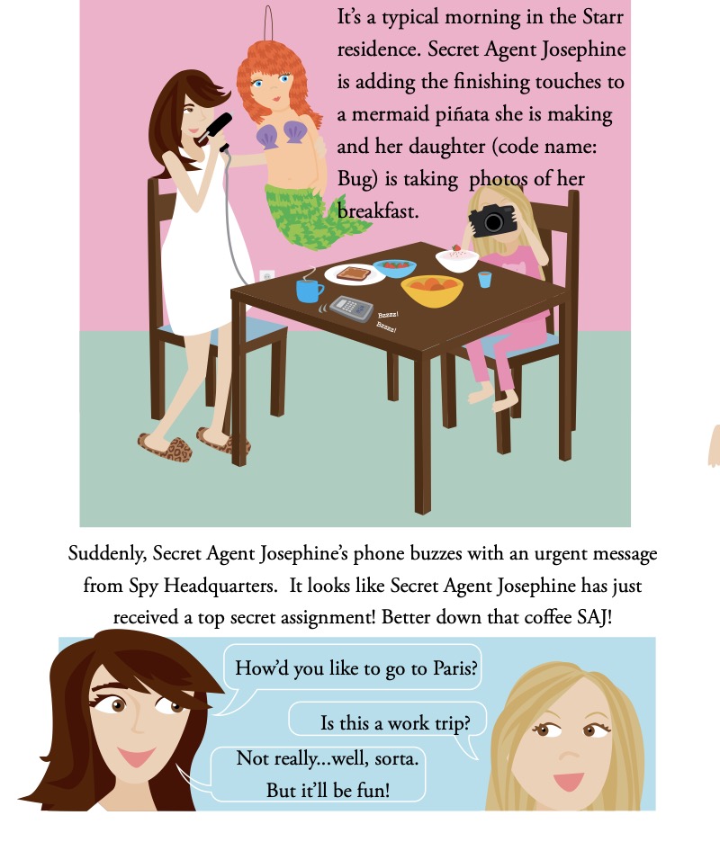 Secret Agent Josephine in Paris — page 1