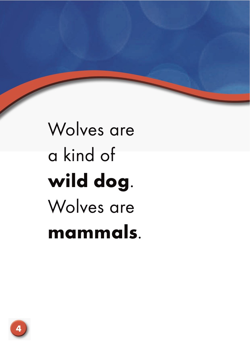 Wolves: Backyard Wildlife — page 1