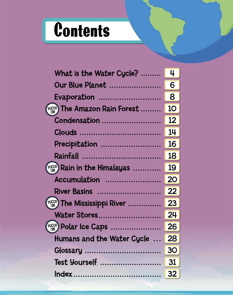 Water Cycle Geo Facts book cover
