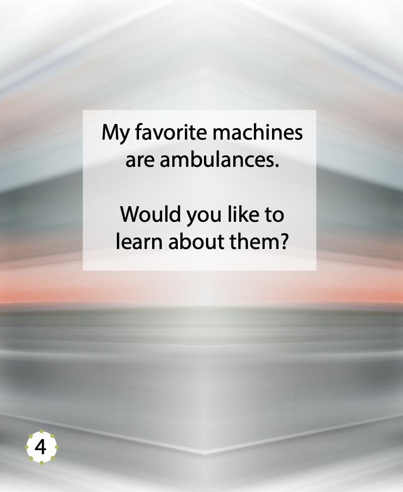 My Favorite Machine: Ambulances — page 1