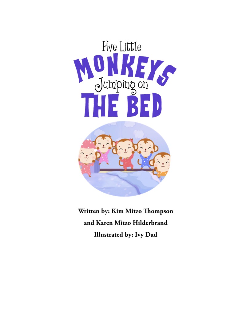 Five Little Monkeys Jumping On The Bed book cover