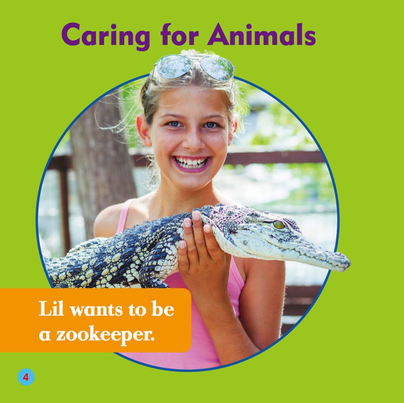 Community Helpers: Zookeepers — page 1