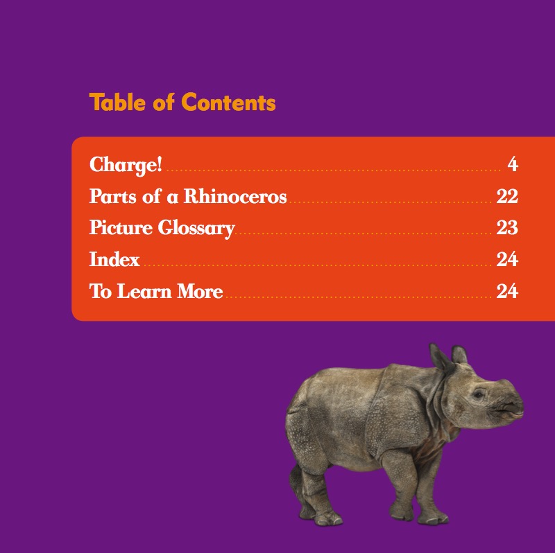 My First Animal Library: Rhinoceroses book cover