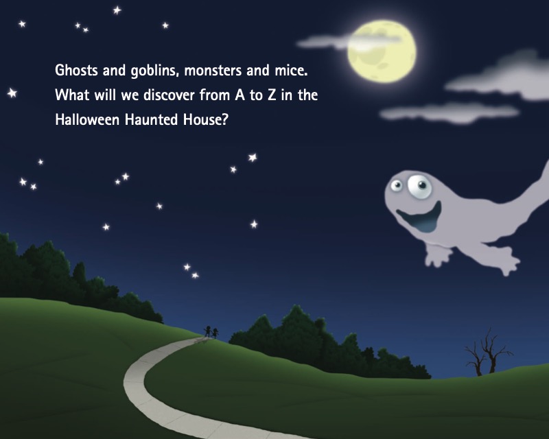 ABCs at the Haunted House — page 1