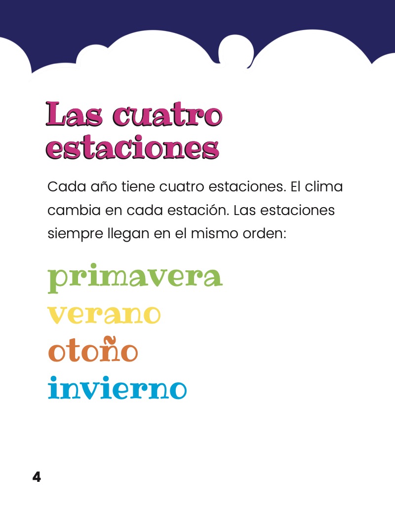 La estaciones — page 1