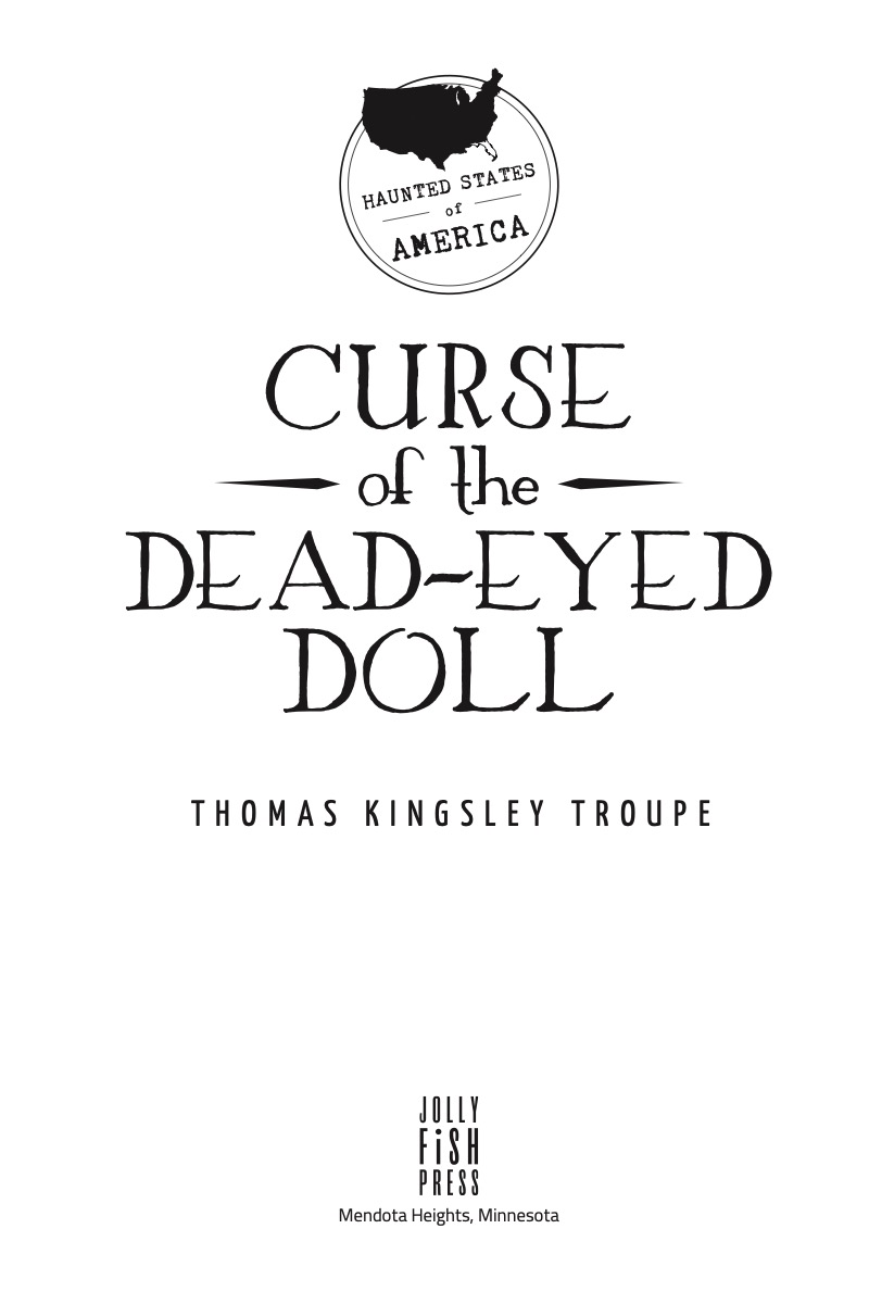 Haunted States of America: Curse of the Dead-Eyed Doll book cover