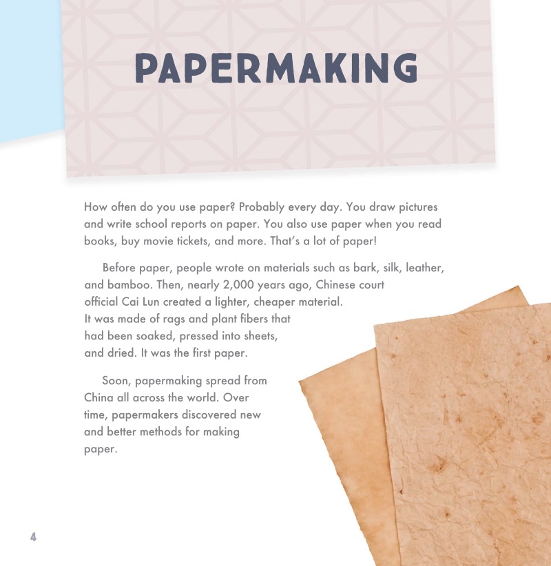 Papermaking: Handmade Paper and Paper Products — page 1