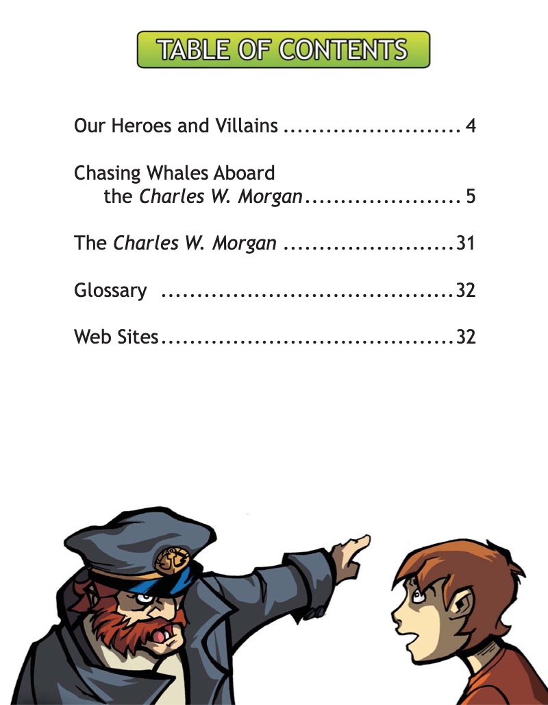 Ghostly Graphic Adventures Second Adventure: Chasing Whales aboard the Charles W. Morgan book cover
