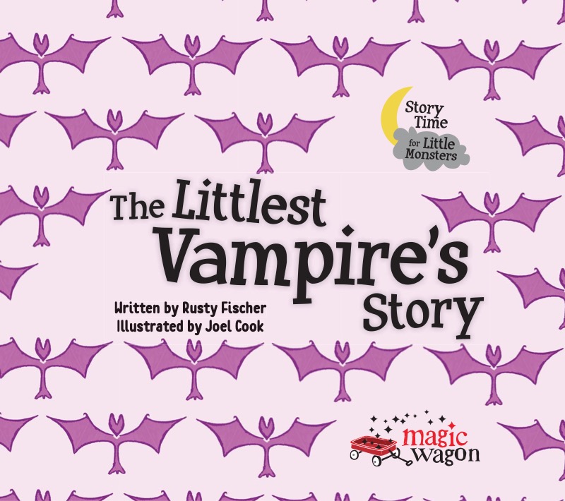 Littlest Vampire’s Story book cover