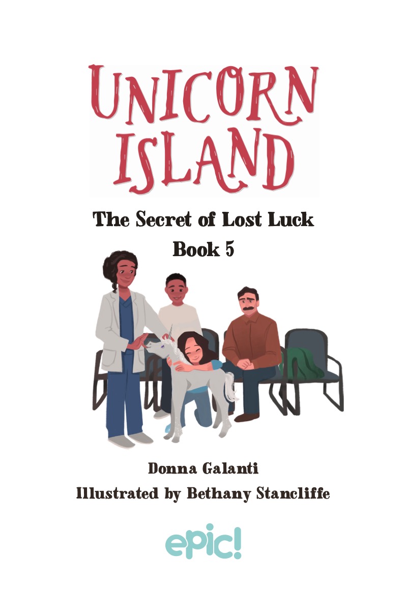 Unicorn Island Book 5: The Secret of Lost Luck book cover
