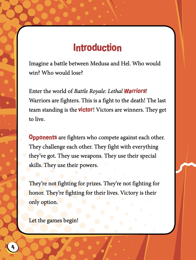 Medusa VS. Hel (Battle Royale: Lethal Warriors) — page 1