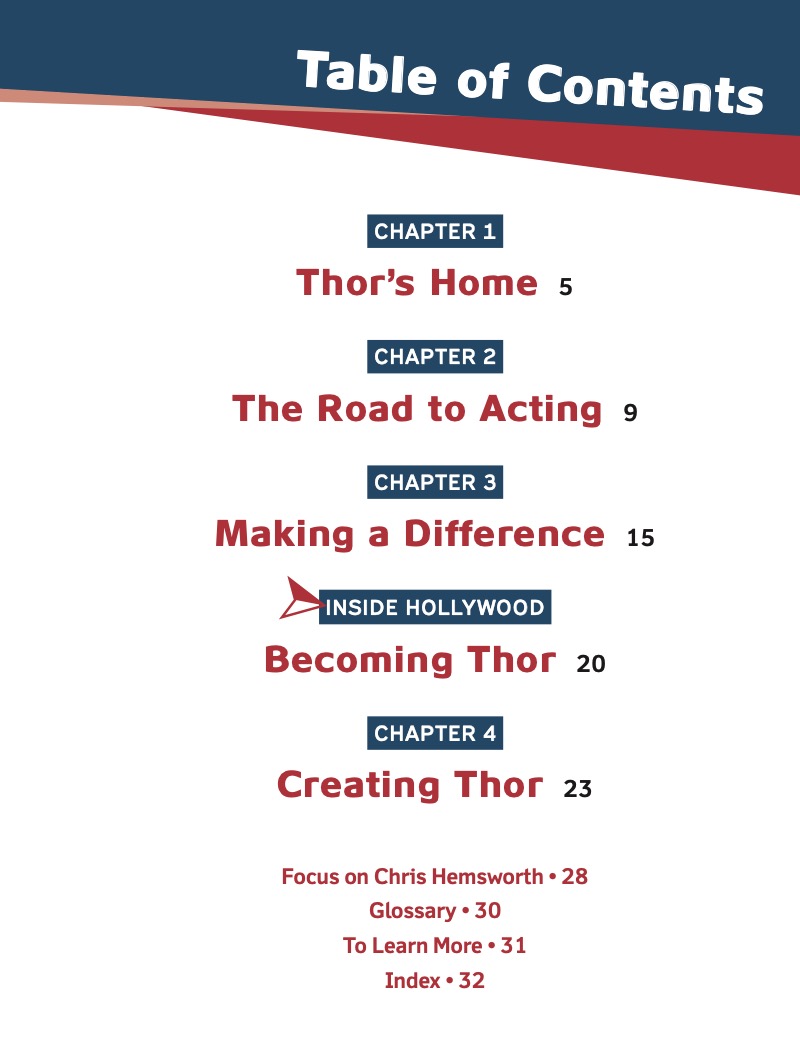 Superhero Superstars: Chris Hemsworth book cover