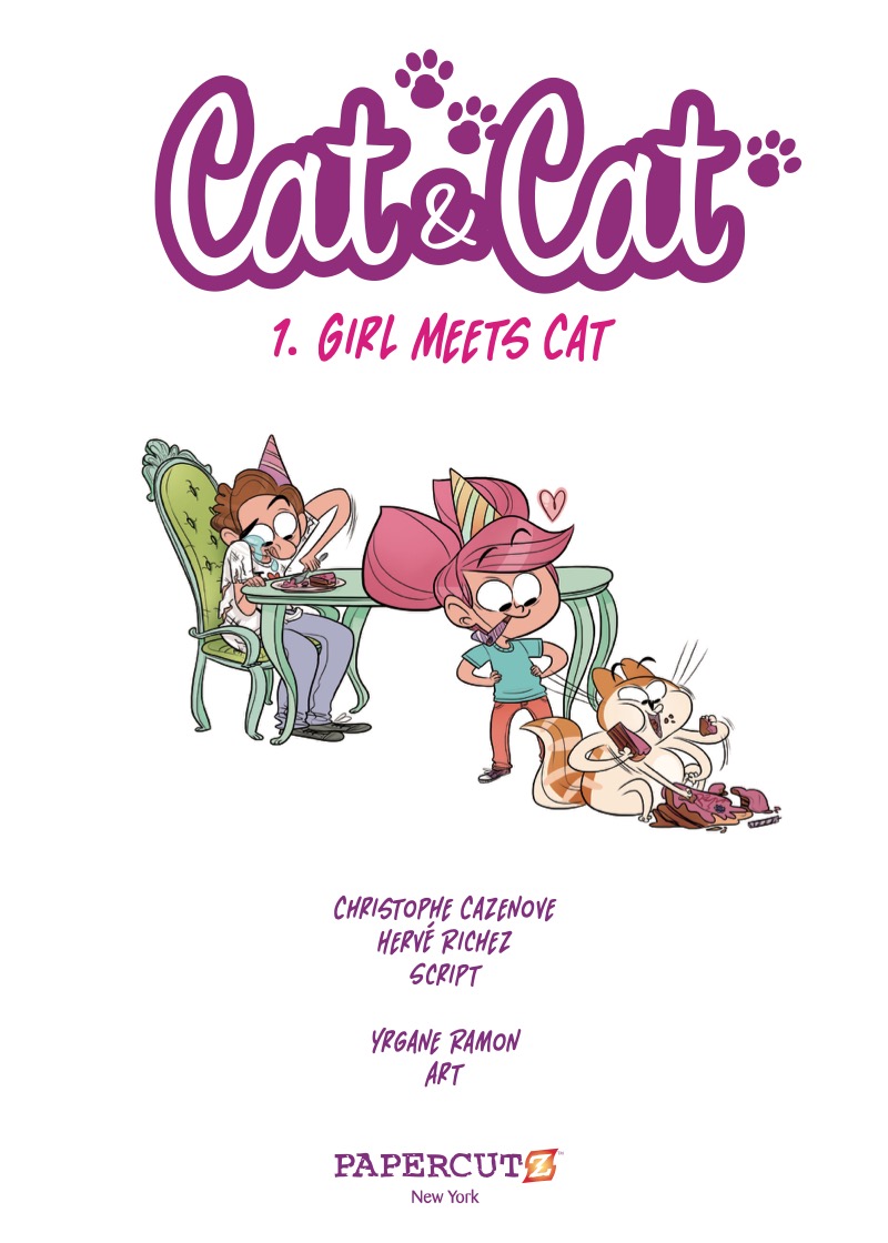 Cat & Cat 1: Girl Meets Cat book cover