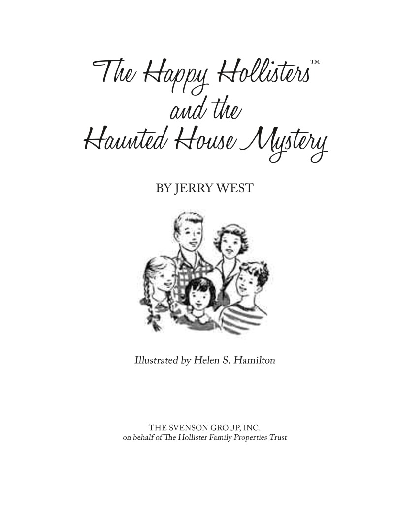 The Happy Hollisters and the Haunted House Mystery book cover