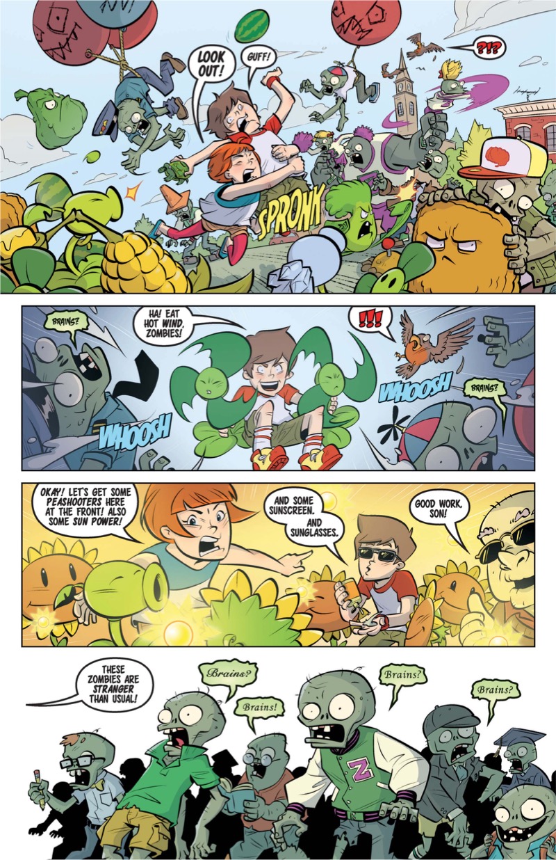 Plants Vs. Zombies: Bully for You 2 — page 1