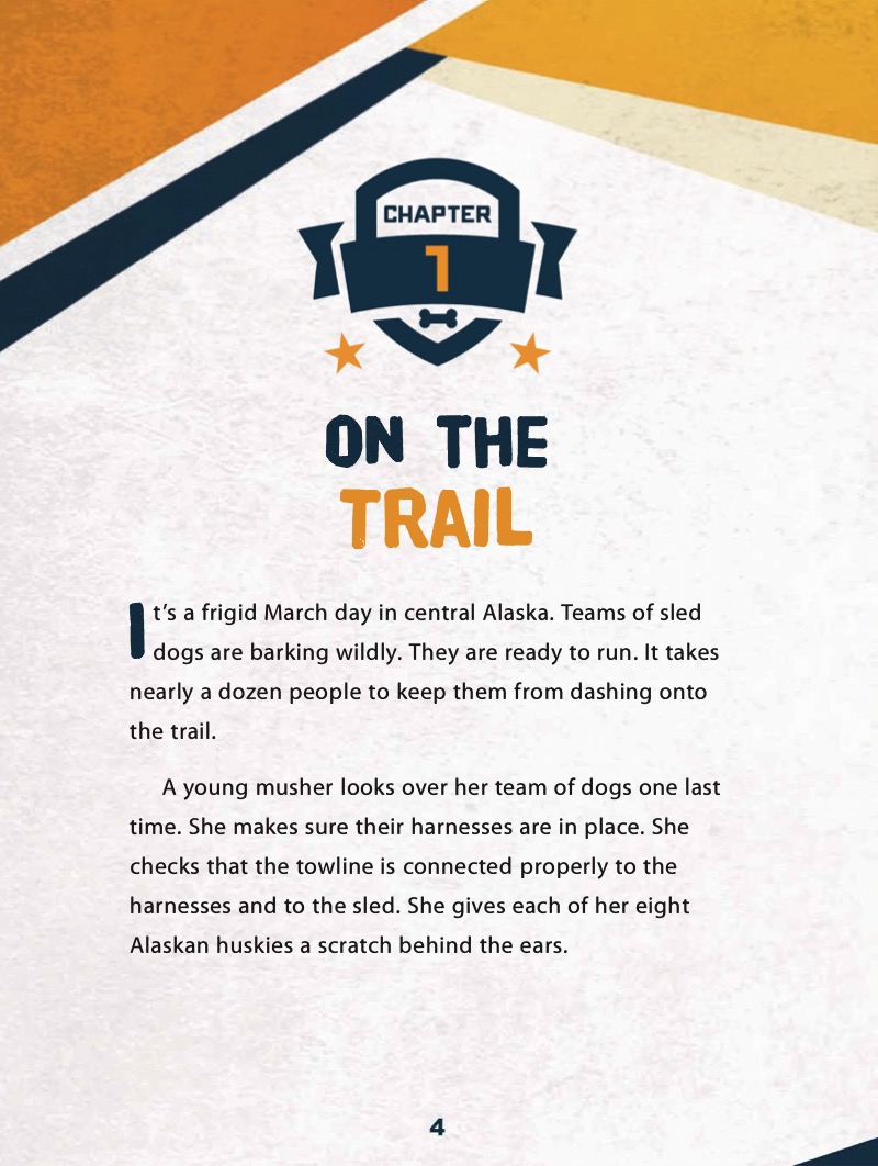 Canine Athletes: Sled Racing Dogs — page 1