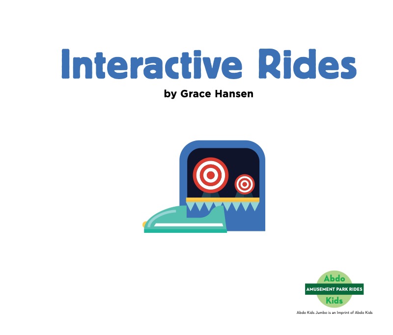 Amusement Park Rides: Interactive Rides book cover