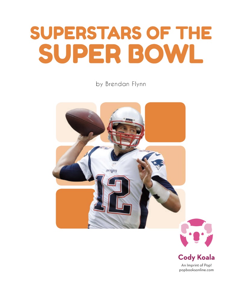 Superstars of the Super Bowl book cover