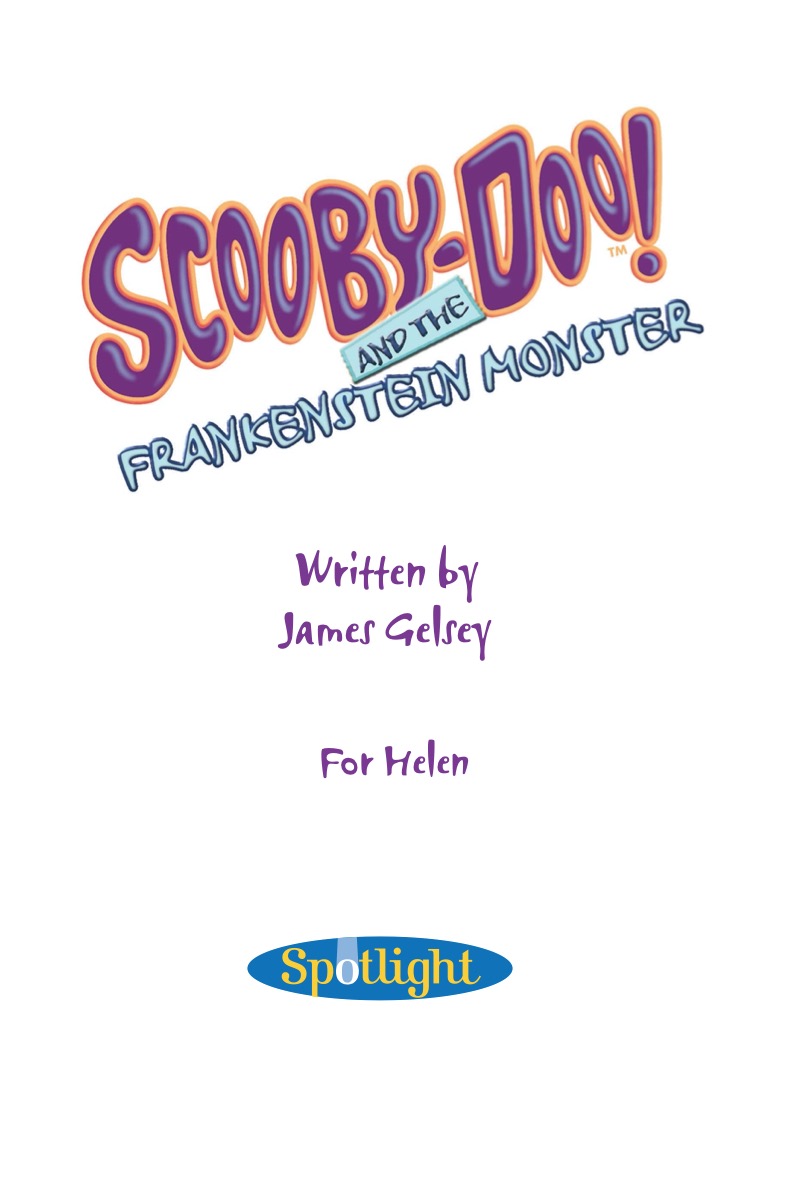 Scooby-Doo! and the Frankenstein Monster book cover