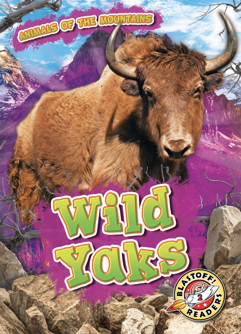 Animals of the Mountains: Wild Yaks book cover
