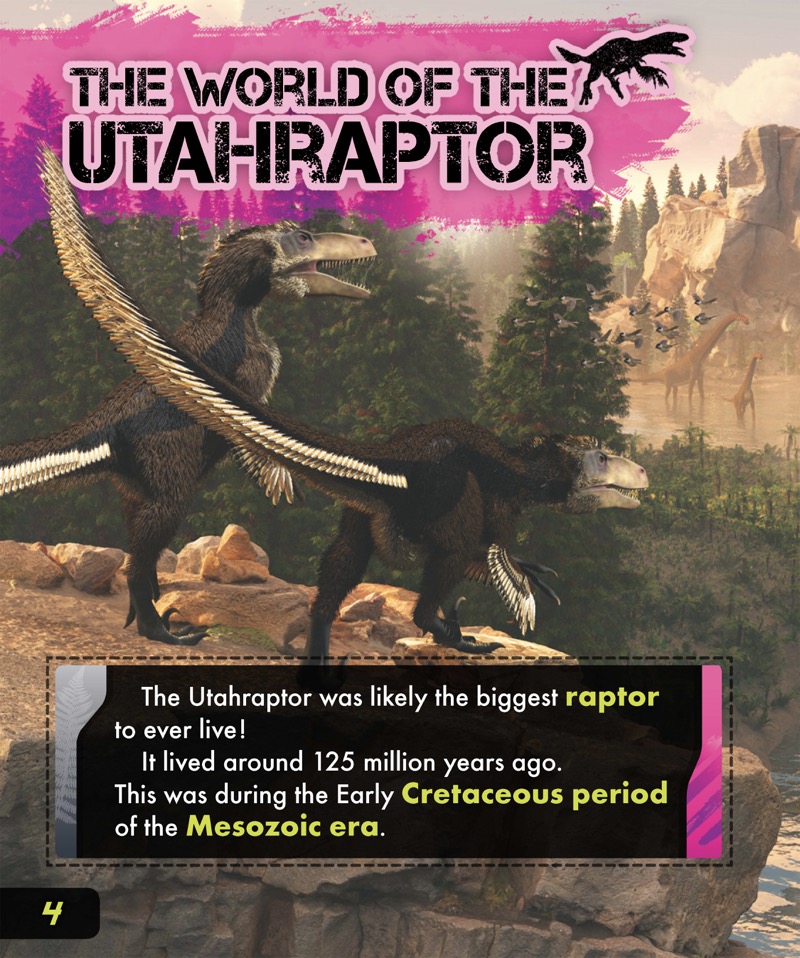The World of Dinosaurs: Utahraptor — page 1