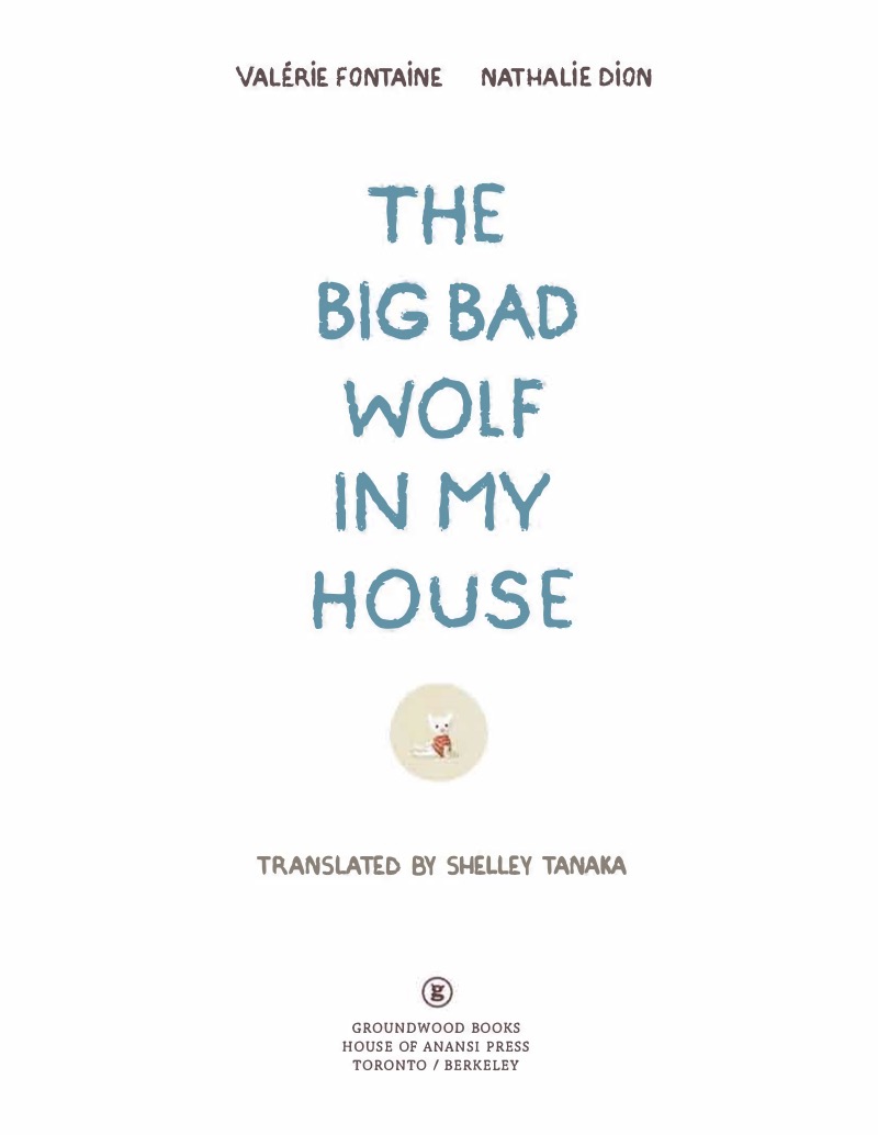 The Big Bad Wolf in My House book cover