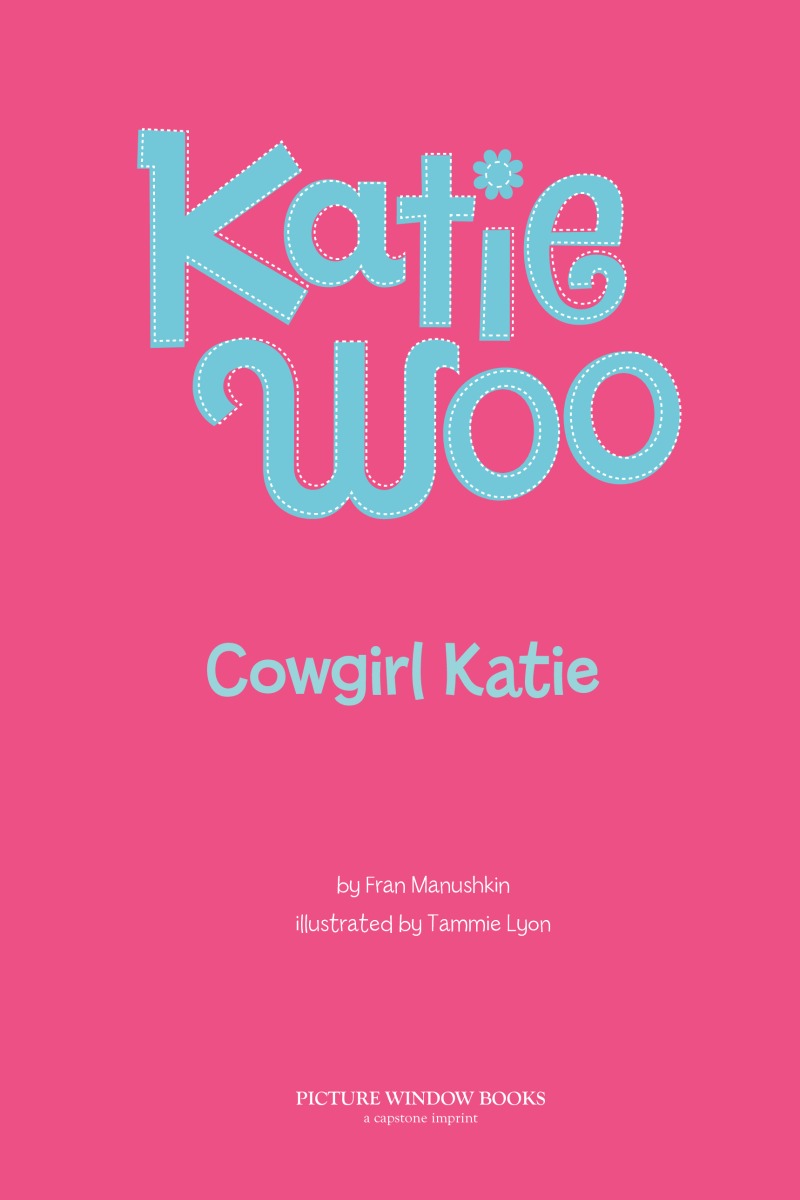 Katie Woo: Cowgirl Katie book cover